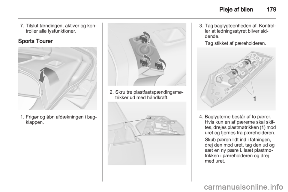 OPEL INSIGNIA 2012  Instruktionsbog (in Danish) 