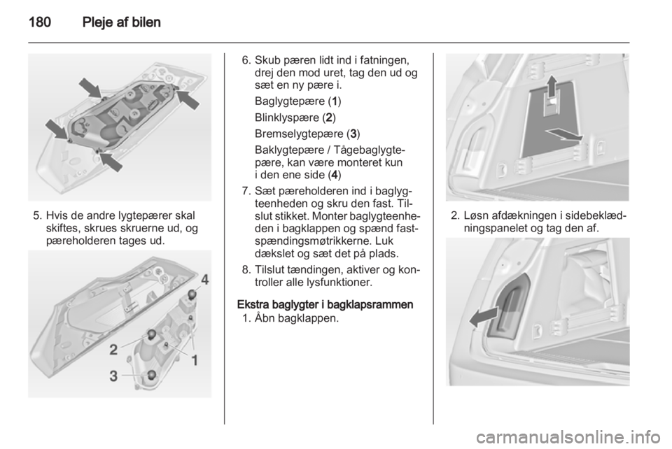OPEL INSIGNIA 2012  Instruktionsbog (in Danish) 