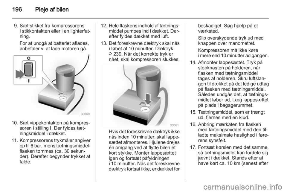OPEL INSIGNIA 2012  Instruktionsbog (in Danish) 