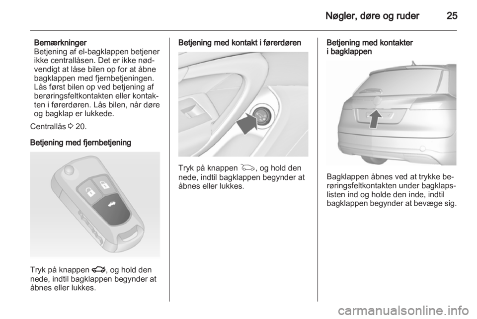OPEL INSIGNIA 2012  Instruktionsbog (in Danish) 
