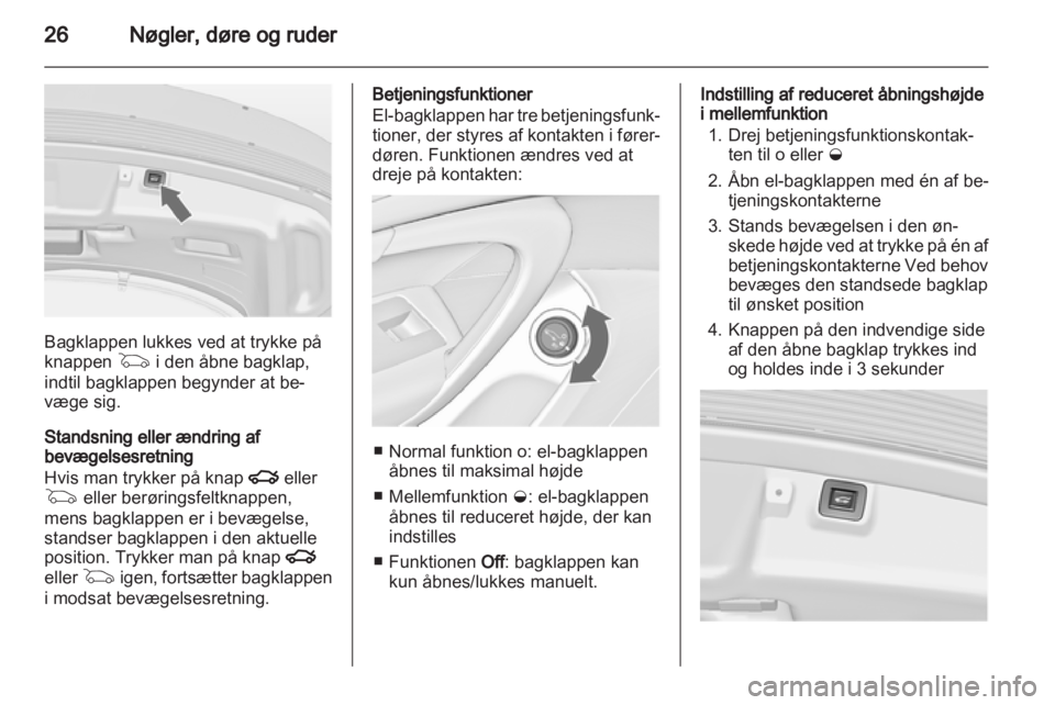 OPEL INSIGNIA 2012  Instruktionsbog (in Danish) 