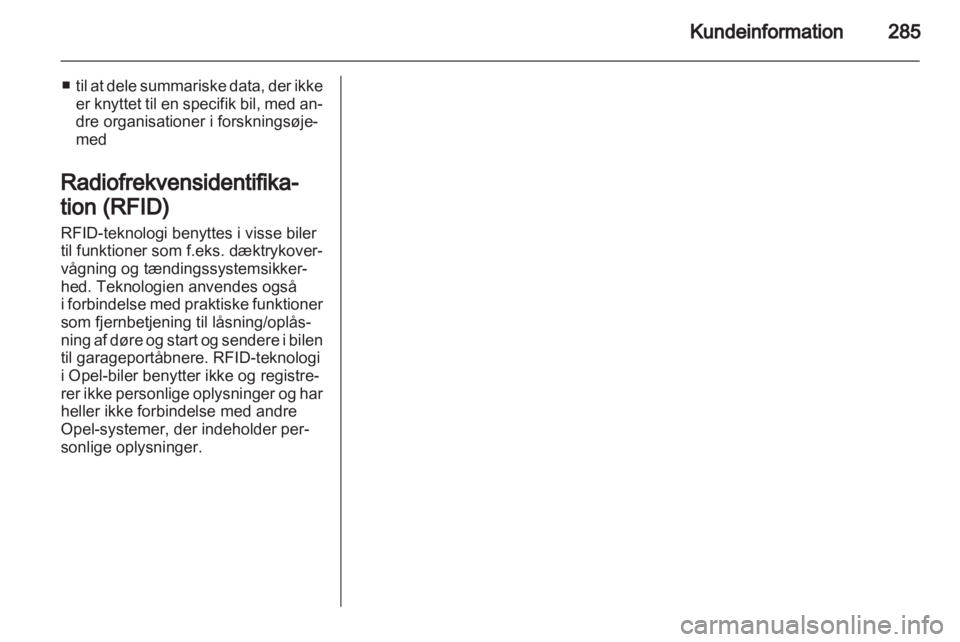 OPEL INSIGNIA 2012  Instruktionsbog (in Danish) 
