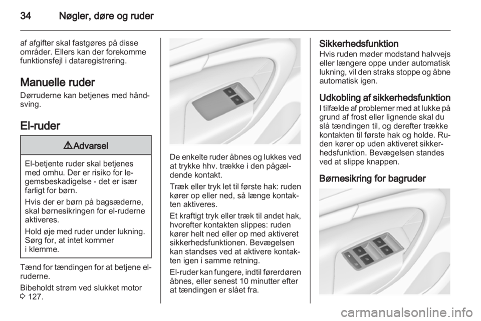 OPEL INSIGNIA 2012  Instruktionsbog (in Danish) 