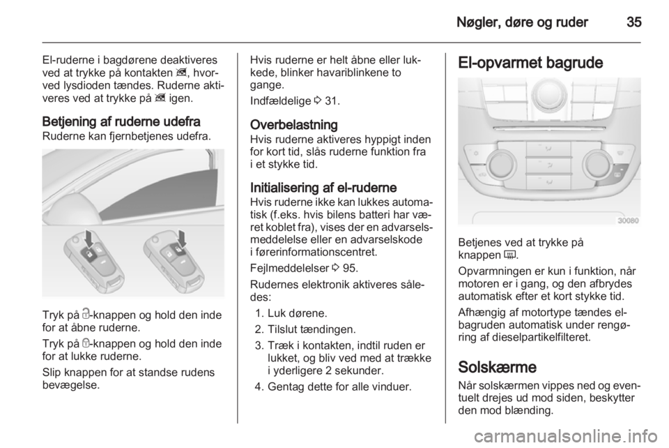 OPEL INSIGNIA 2012  Instruktionsbog (in Danish) 