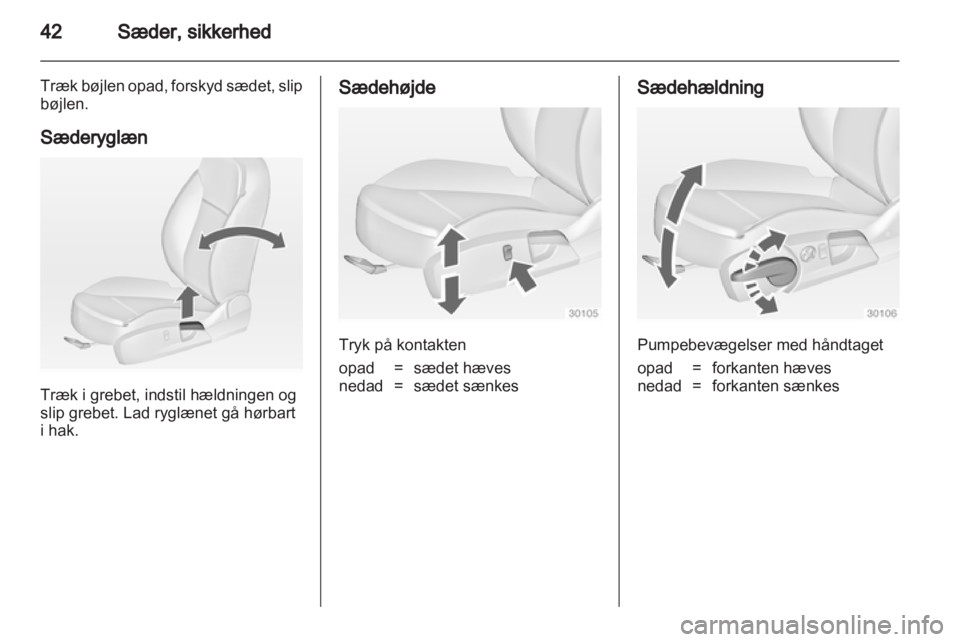 OPEL INSIGNIA 2012  Instruktionsbog (in Danish) 