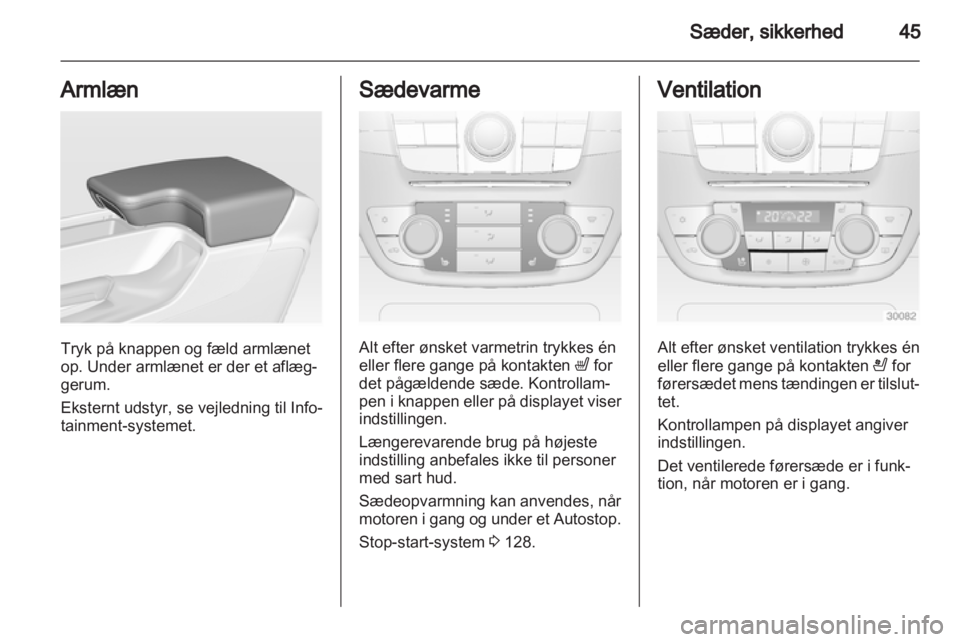 OPEL INSIGNIA 2012  Instruktionsbog (in Danish) 