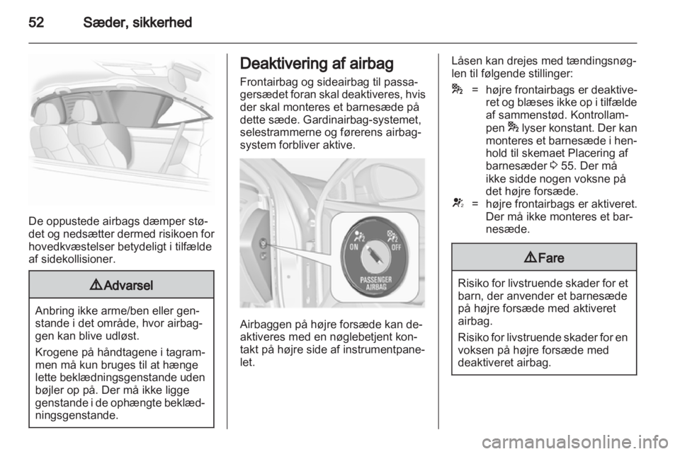 OPEL INSIGNIA 2012  Instruktionsbog (in Danish) 