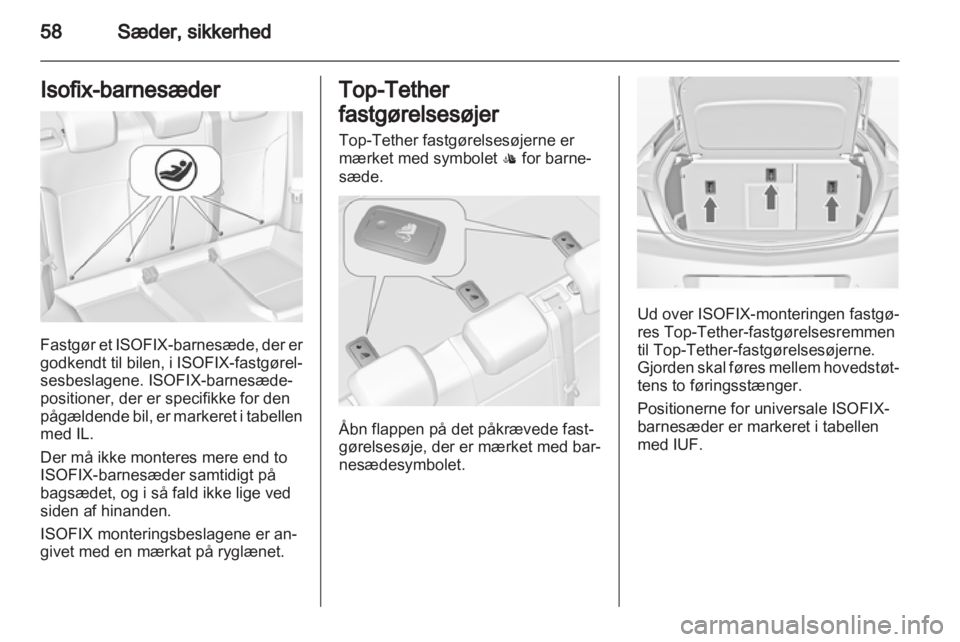 OPEL INSIGNIA 2012  Instruktionsbog (in Danish) 