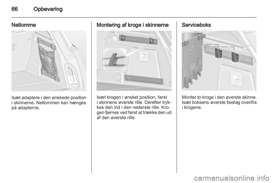 OPEL INSIGNIA 2012  Instruktionsbog (in Danish) 