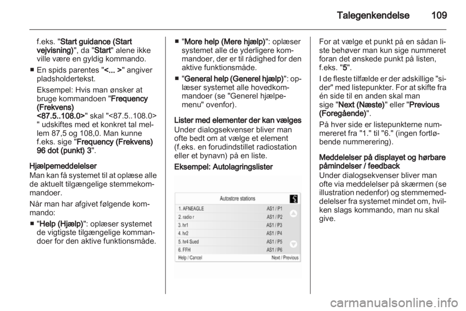 OPEL INSIGNIA 2012.5  Instruktionsbog til Infotainment (in Danish) 