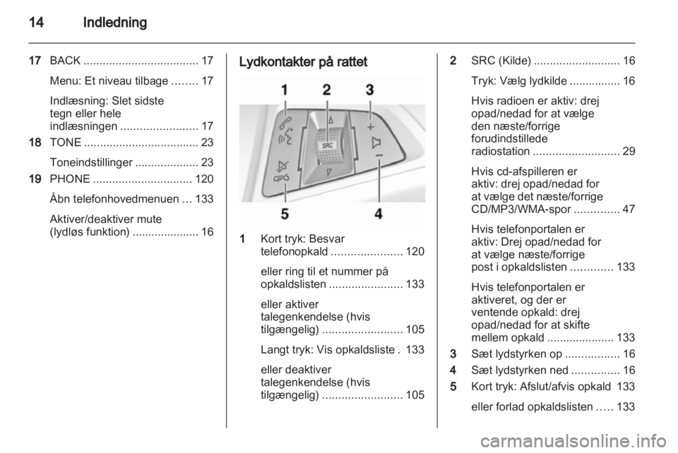 OPEL INSIGNIA 2012.5  Instruktionsbog til Infotainment (in Danish) 
