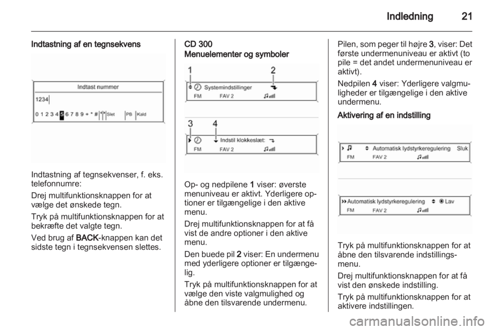 OPEL INSIGNIA 2012.5  Instruktionsbog til Infotainment (in Danish) 
