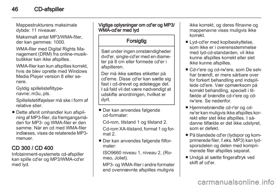 OPEL INSIGNIA 2012.5  Instruktionsbog til Infotainment (in Danish) 
