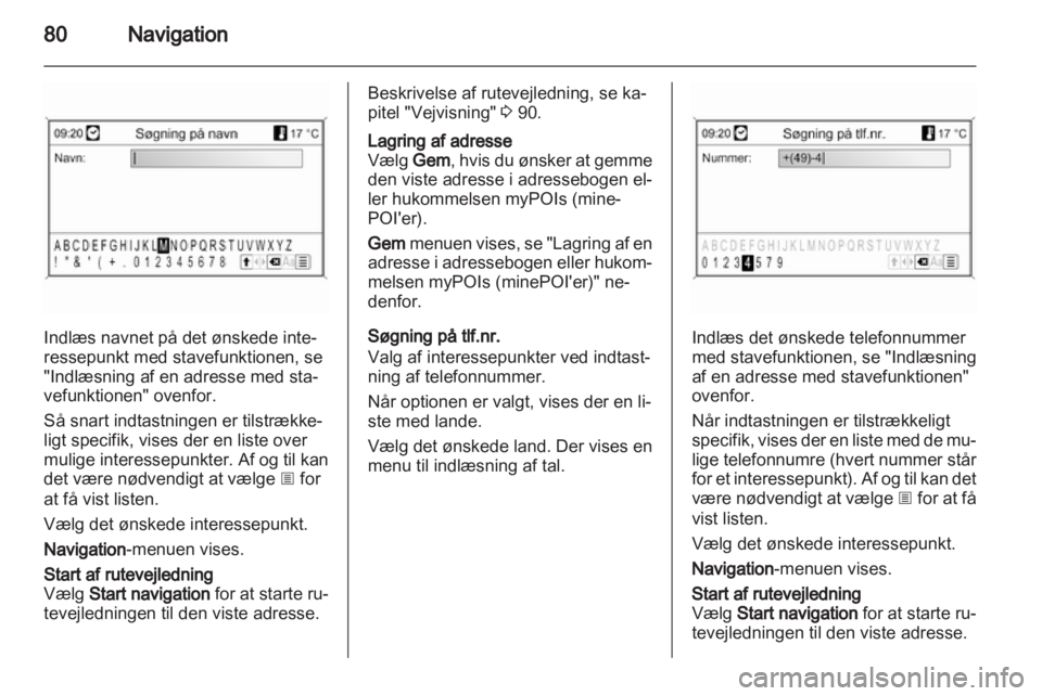 OPEL INSIGNIA 2012.5  Instruktionsbog til Infotainment (in Danish) 