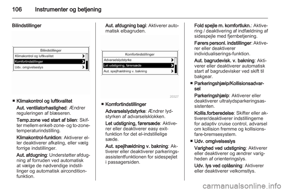 OPEL INSIGNIA 2012.5  Instruktionsbog (in Danish) 