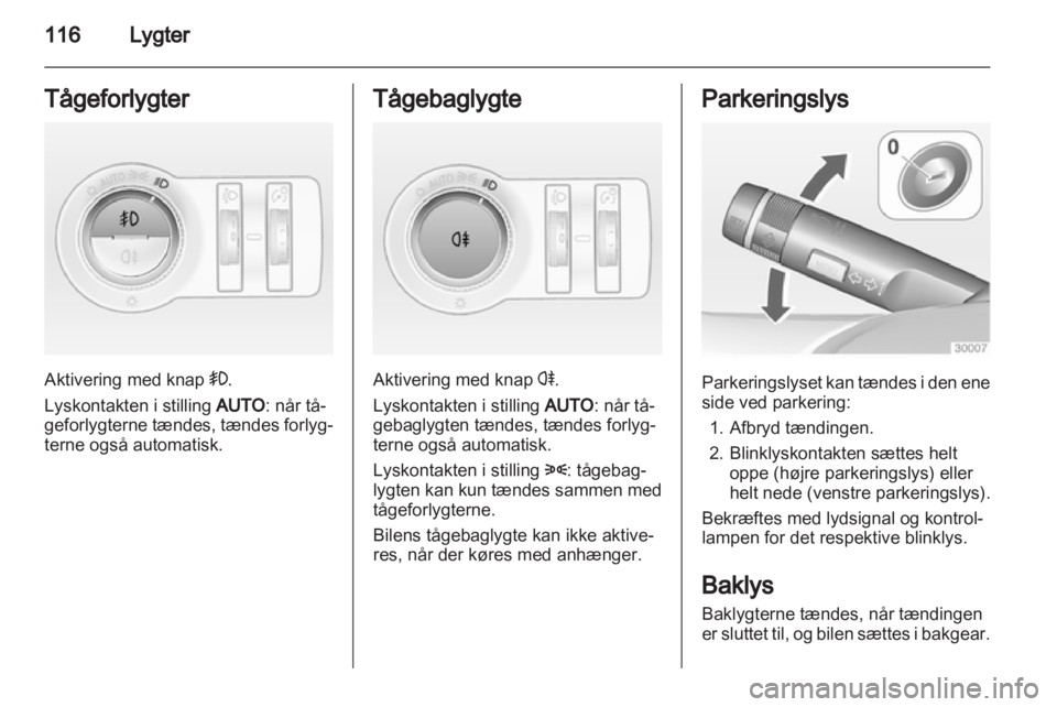 OPEL INSIGNIA 2012.5  Instruktionsbog (in Danish) 
