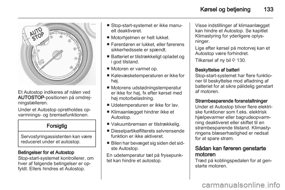 OPEL INSIGNIA 2012.5  Instruktionsbog (in Danish) 