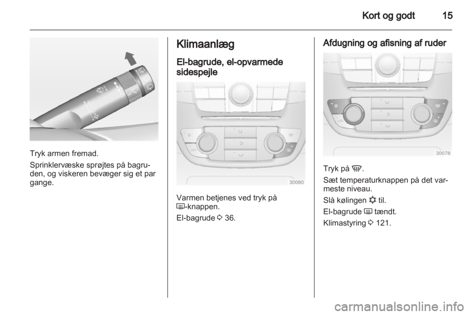 OPEL INSIGNIA 2012.5  Instruktionsbog (in Danish) 