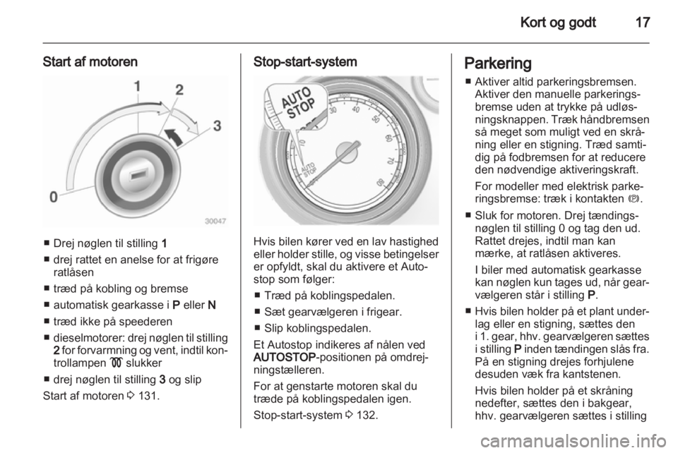 OPEL INSIGNIA 2012.5  Instruktionsbog (in Danish) 