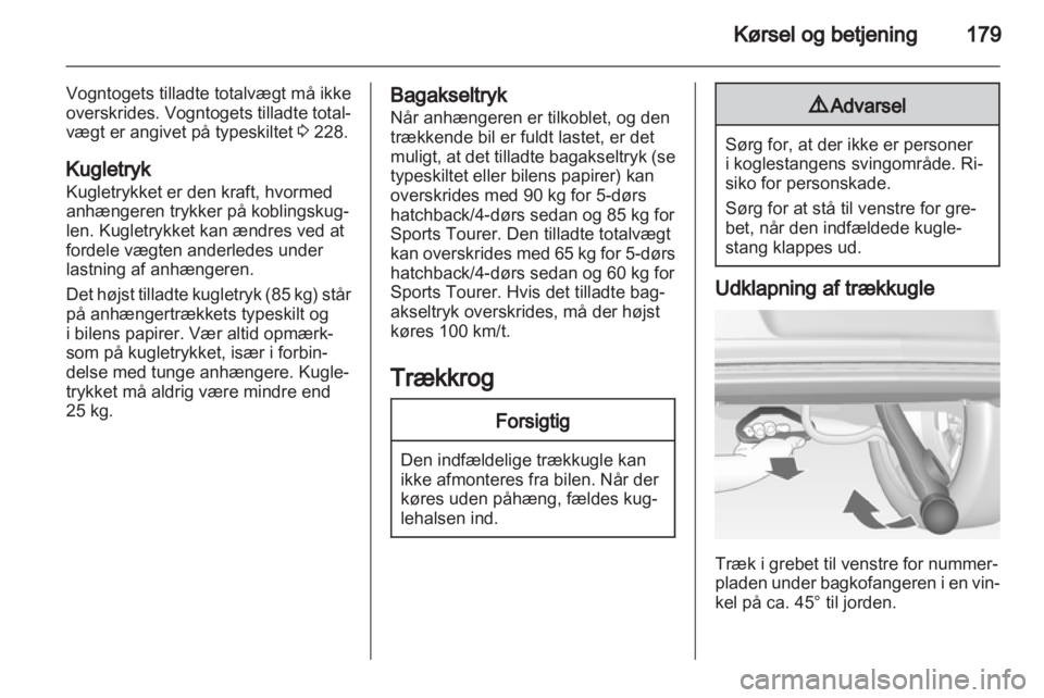 OPEL INSIGNIA 2012.5  Instruktionsbog (in Danish) 