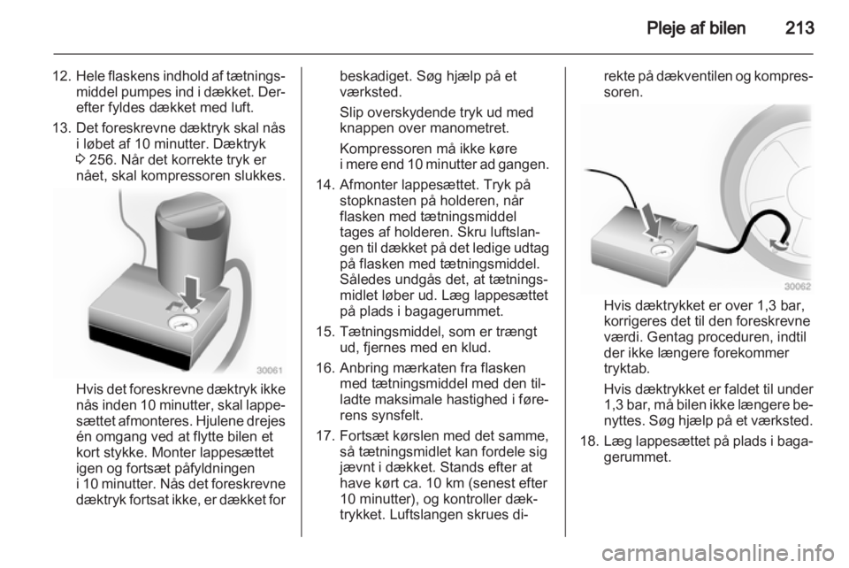 OPEL INSIGNIA 2012.5  Instruktionsbog (in Danish) 