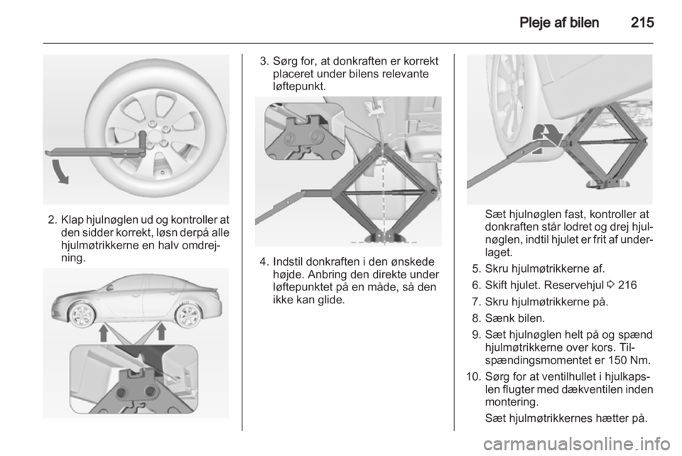 OPEL INSIGNIA 2012.5  Instruktionsbog (in Danish) 