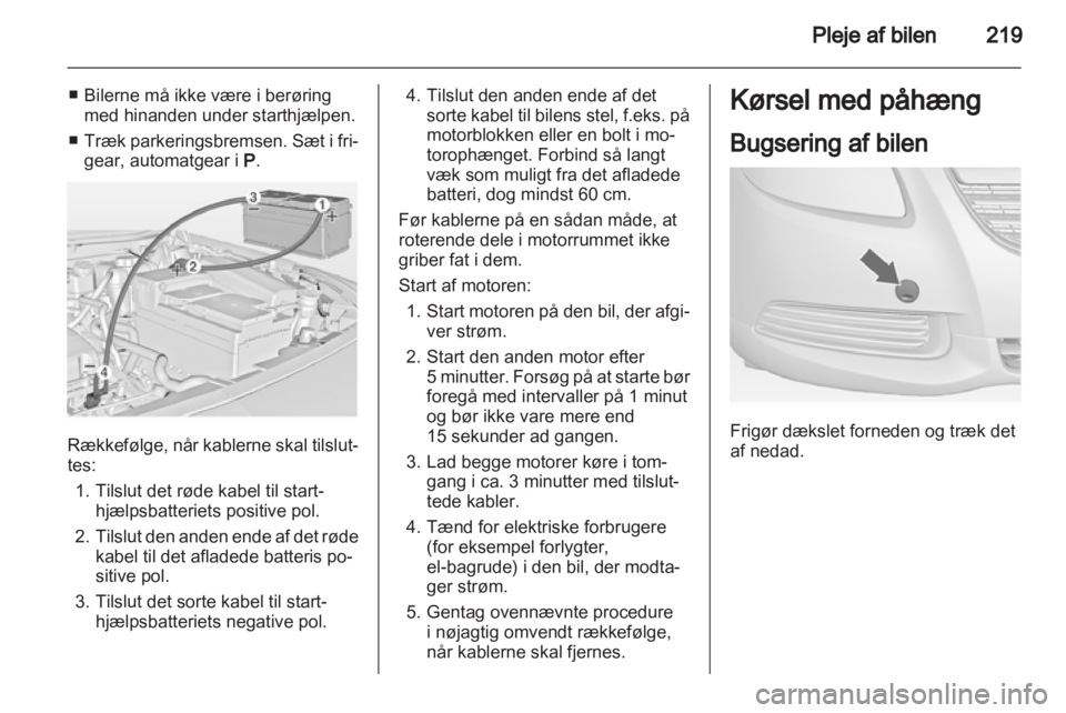 OPEL INSIGNIA 2012.5  Instruktionsbog (in Danish) 