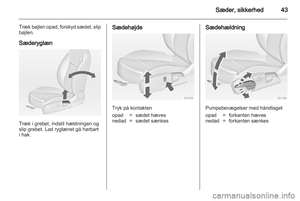 OPEL INSIGNIA 2012.5  Instruktionsbog (in Danish) 