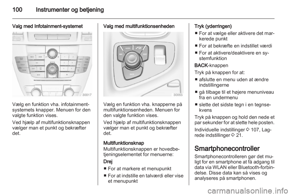 OPEL INSIGNIA 2013  Instruktionsbog (in Danish) 