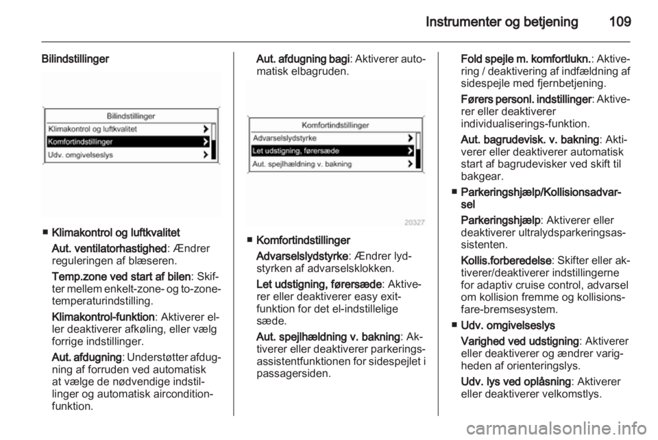 OPEL INSIGNIA 2013  Instruktionsbog (in Danish) 