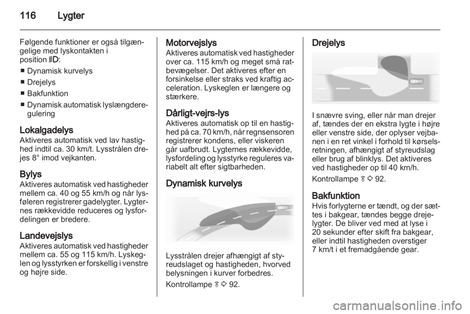 OPEL INSIGNIA 2013  Instruktionsbog (in Danish) 