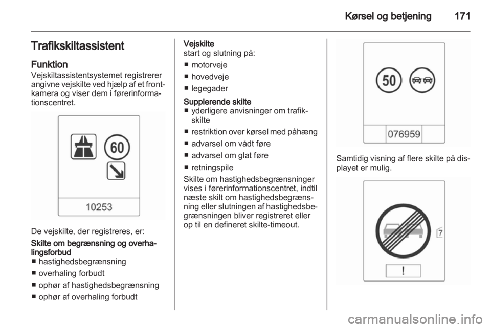 OPEL INSIGNIA 2013  Instruktionsbog (in Danish) 