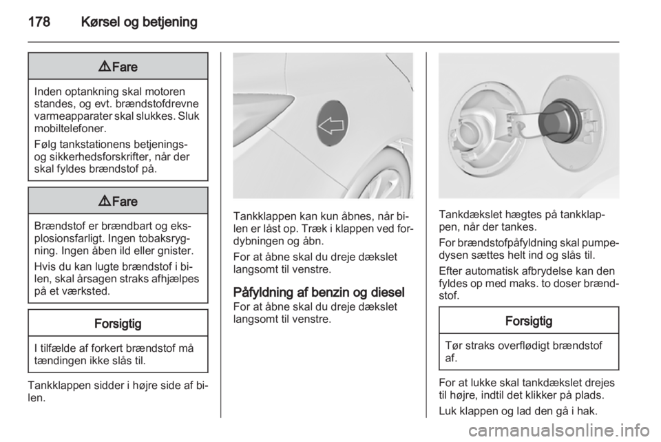 OPEL INSIGNIA 2013  Instruktionsbog (in Danish) 