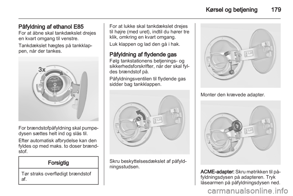 OPEL INSIGNIA 2013  Instruktionsbog (in Danish) 