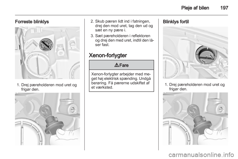 OPEL INSIGNIA 2013  Instruktionsbog (in Danish) 