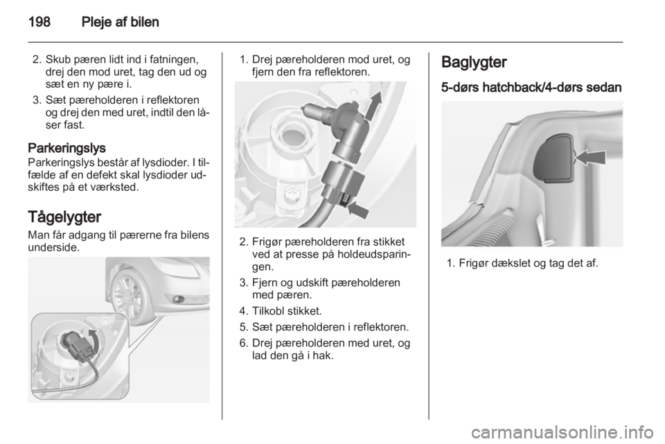 OPEL INSIGNIA 2013  Instruktionsbog (in Danish) 