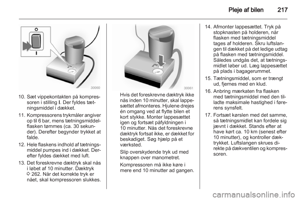 OPEL INSIGNIA 2013  Instruktionsbog (in Danish) 