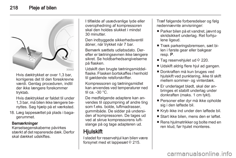 OPEL INSIGNIA 2013  Instruktionsbog (in Danish) 
