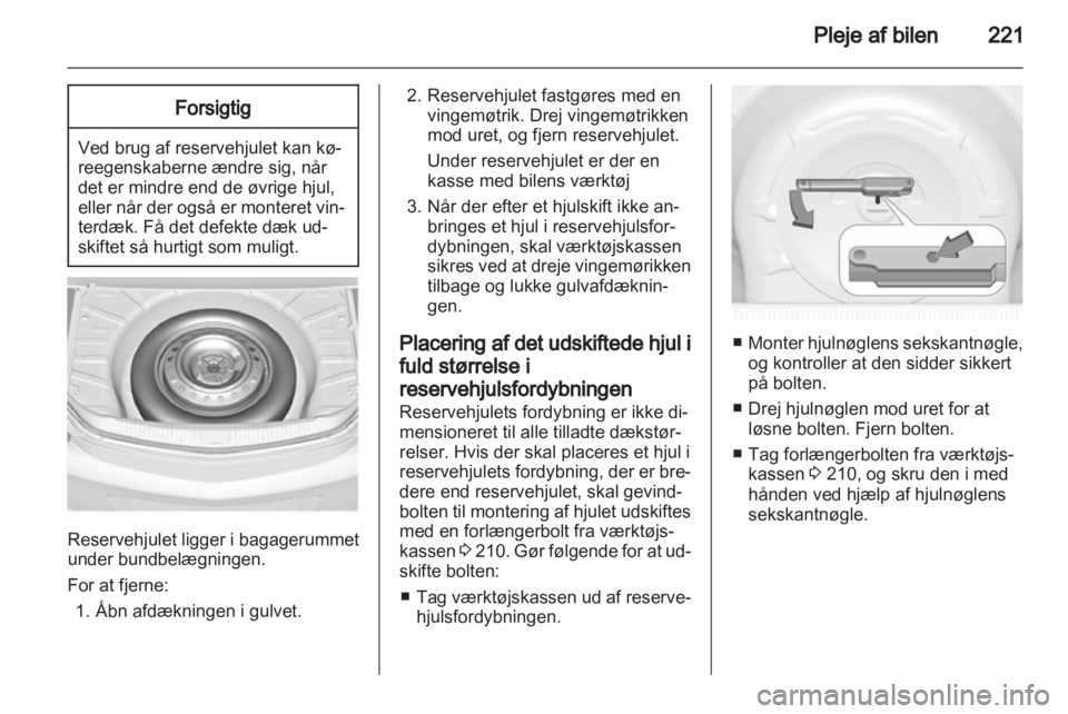 OPEL INSIGNIA 2013  Instruktionsbog (in Danish) 