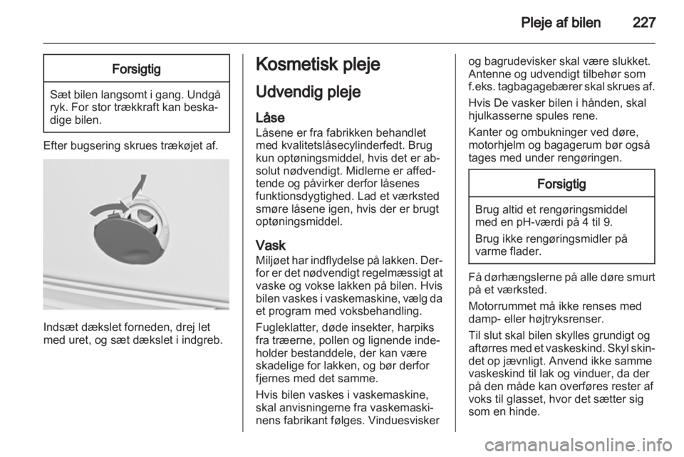 OPEL INSIGNIA 2013  Instruktionsbog (in Danish) 