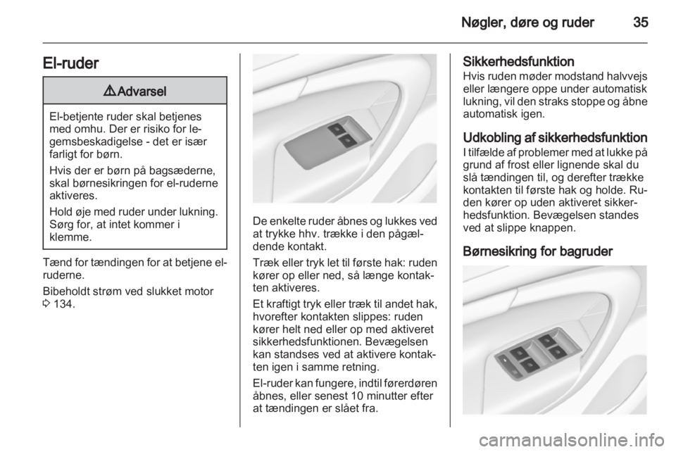 OPEL INSIGNIA 2013  Instruktionsbog (in Danish) 