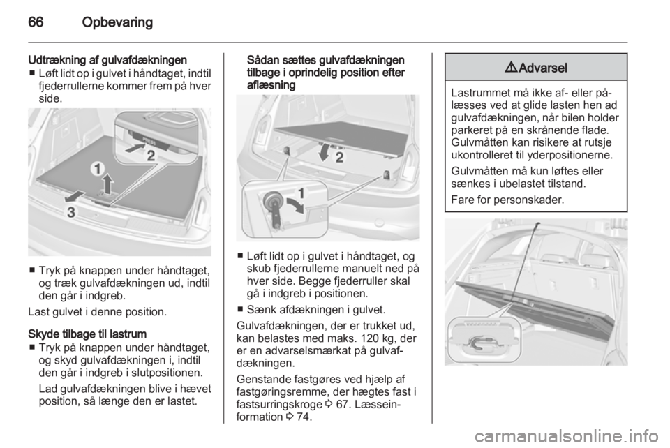 OPEL INSIGNIA 2013  Instruktionsbog (in Danish) 