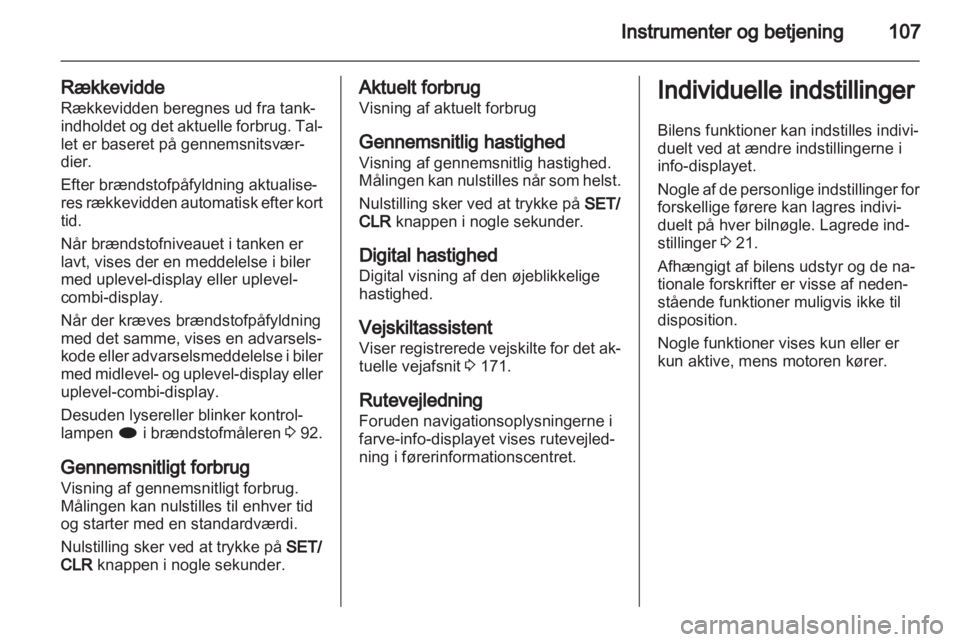 OPEL INSIGNIA 2013.5  Instruktionsbog (in Danish) 