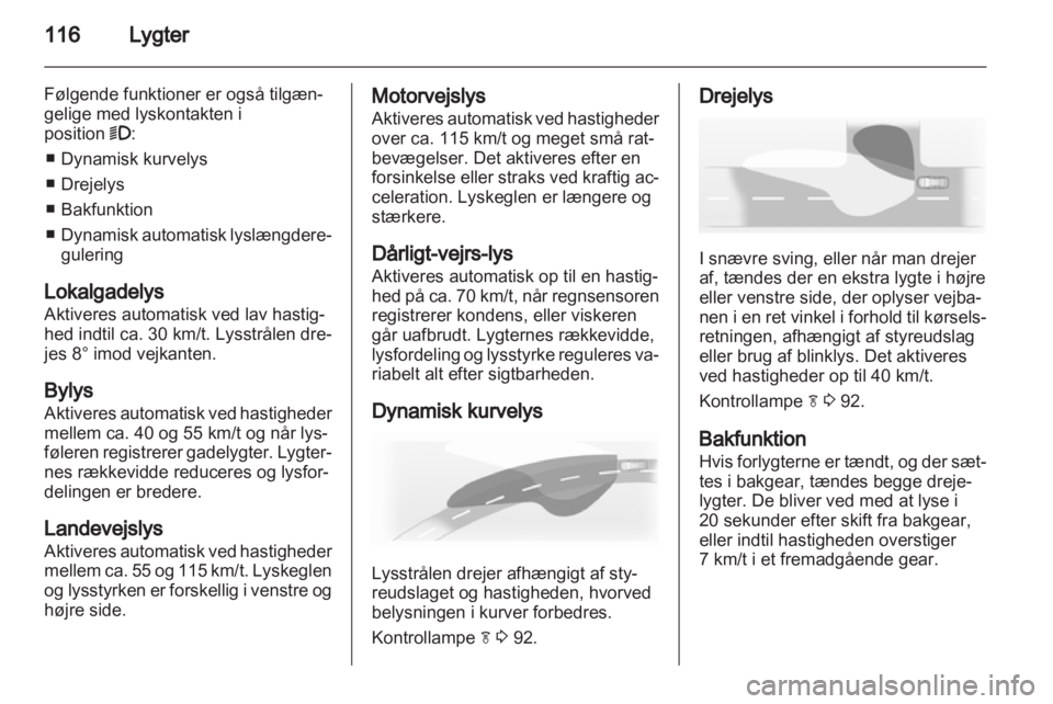 OPEL INSIGNIA 2013.5  Instruktionsbog (in Danish) 