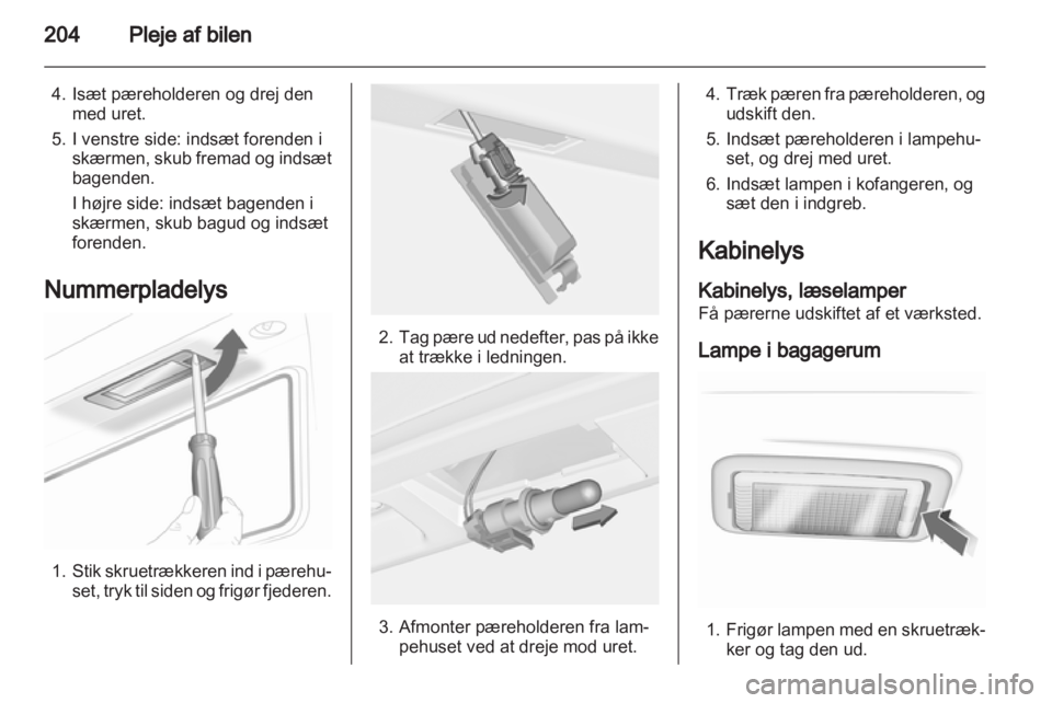 OPEL INSIGNIA 2013.5  Instruktionsbog (in Danish) 