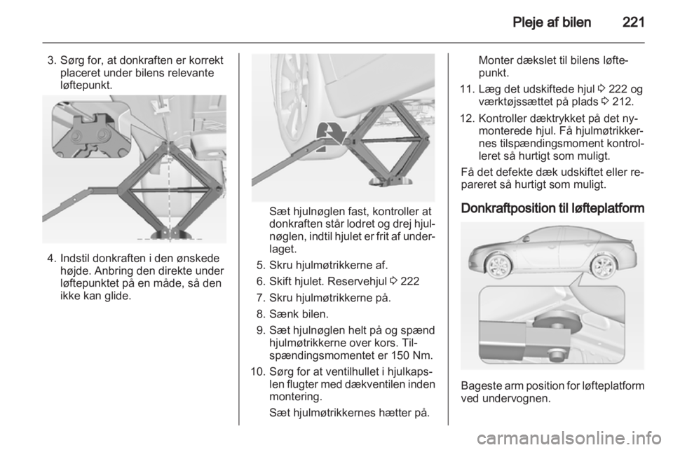 OPEL INSIGNIA 2013.5  Instruktionsbog (in Danish) 