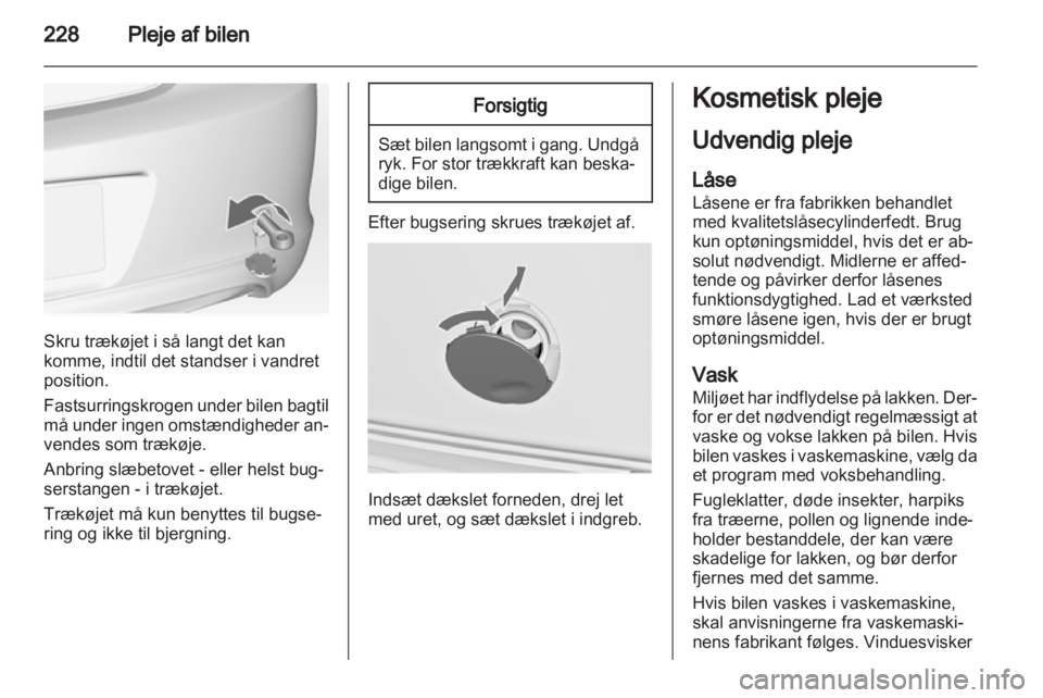OPEL INSIGNIA 2013.5  Instruktionsbog (in Danish) 