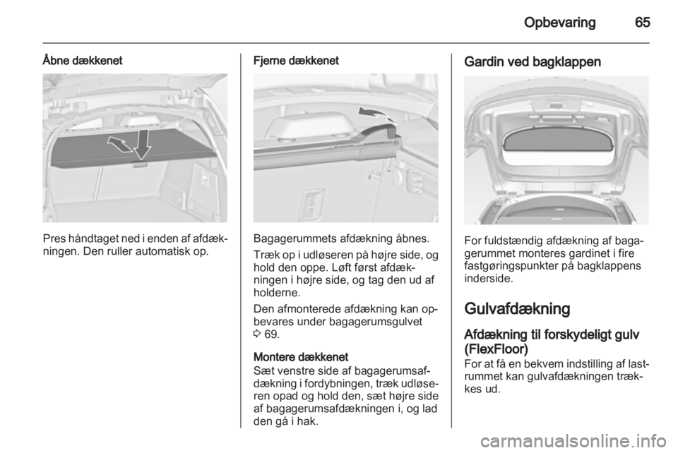 OPEL INSIGNIA 2013.5  Instruktionsbog (in Danish) 
