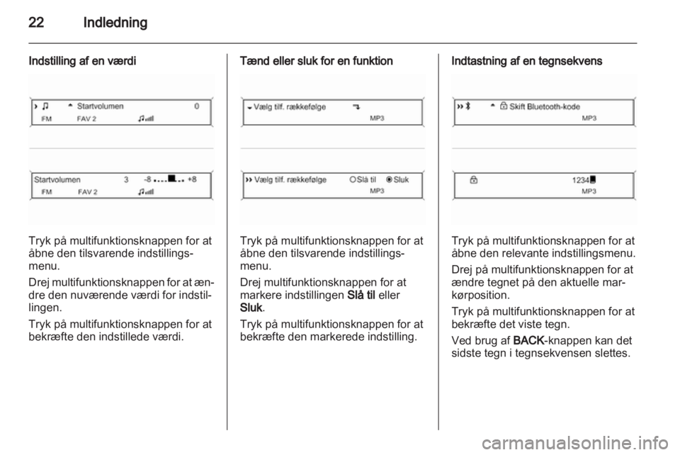 OPEL MERIVA 2011  Instruktionsbog til Infotainment (in Danish) 