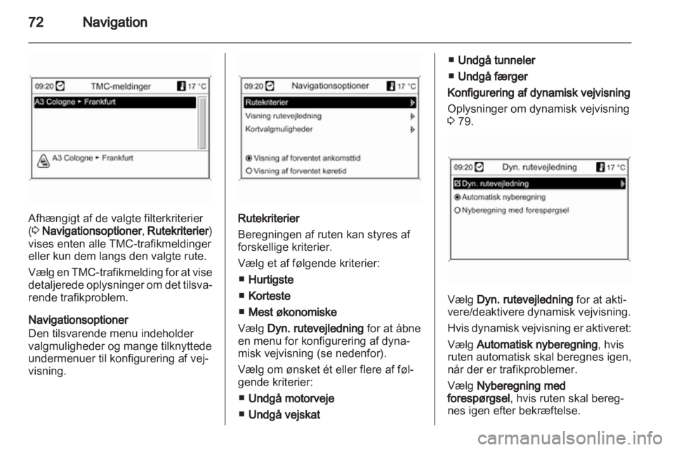 OPEL MERIVA 2011  Instruktionsbog til Infotainment (in Danish) 